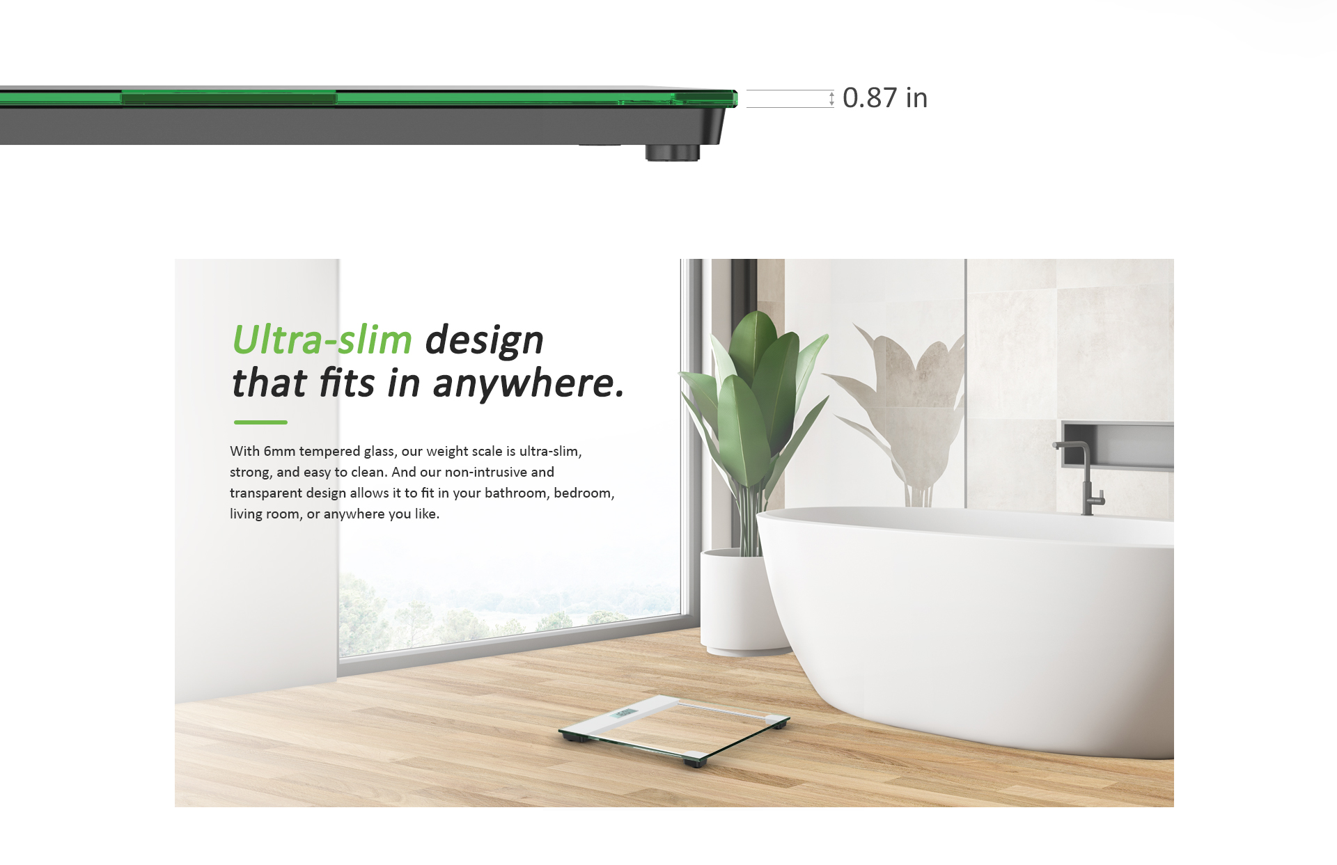 Body Weight Scale EB9090H Letsfit